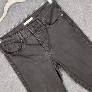 Levis 311 Shaping Skinny Jeans Womens 30x28 Black Denim Mid Rise